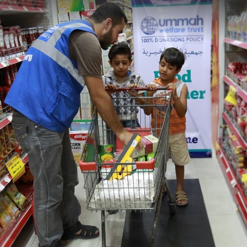 Food vouchers in Gaza