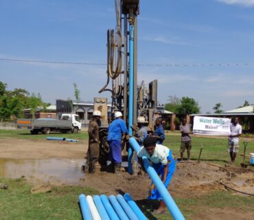 Water Pump A boring rig in Malawi