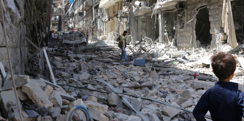 Destruction in Syria