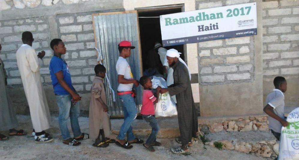Ramadhan relief in Haiti