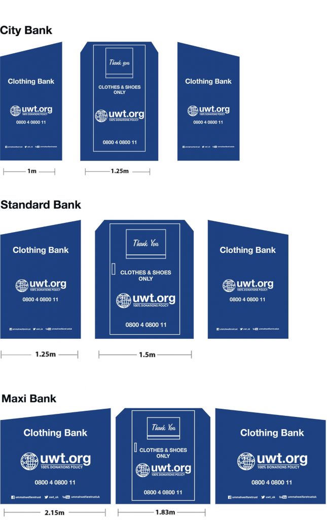 Clothing Bank options