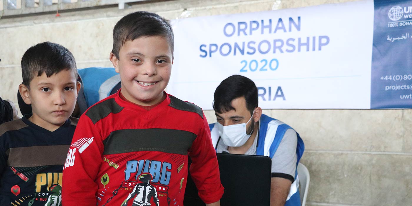 Orphaned Boy in Idlib Syria