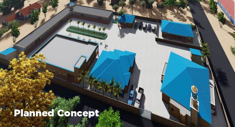 Concept for new school in Gambia