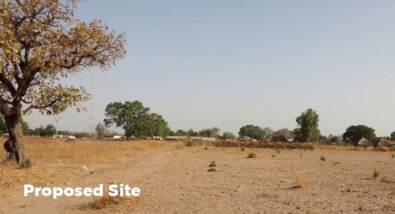 Proposed Site of Gambia School