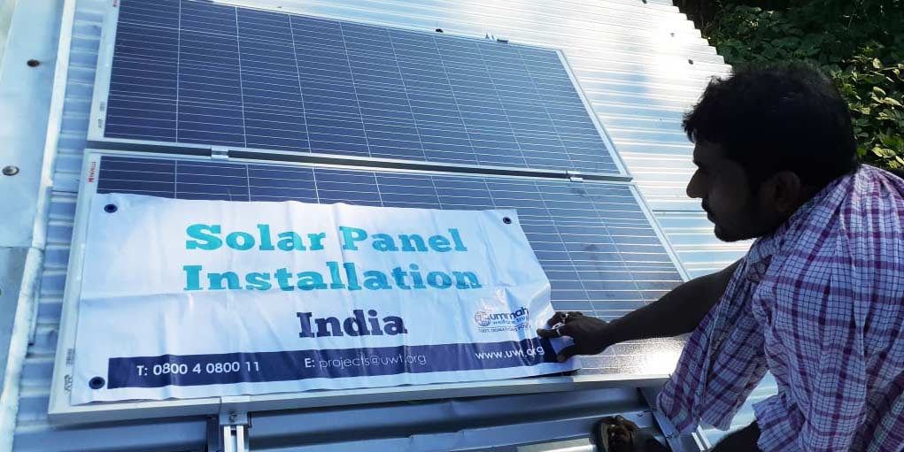 Solar panels in India