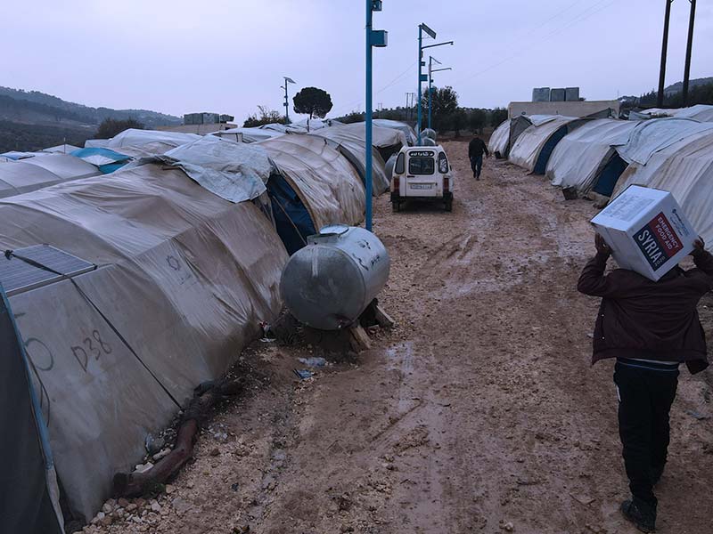 Camp in Syria