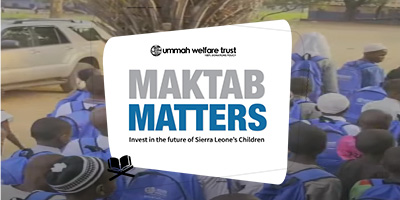 Maktab Matters: Save the Iman of Sierra Leone's Children