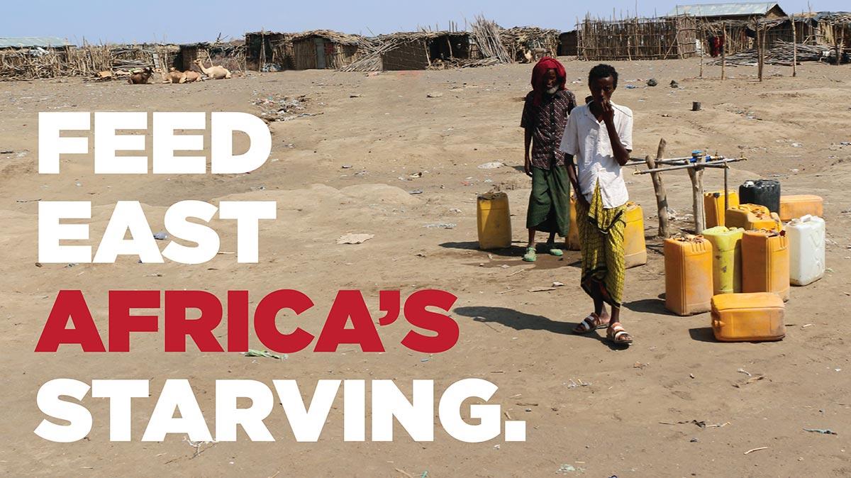 Feed East Africa Starving