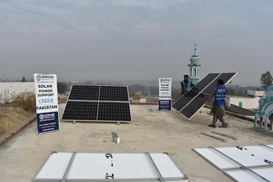 Solar Power Support Pakistan by Ummah Welfare Trust (UWT)
