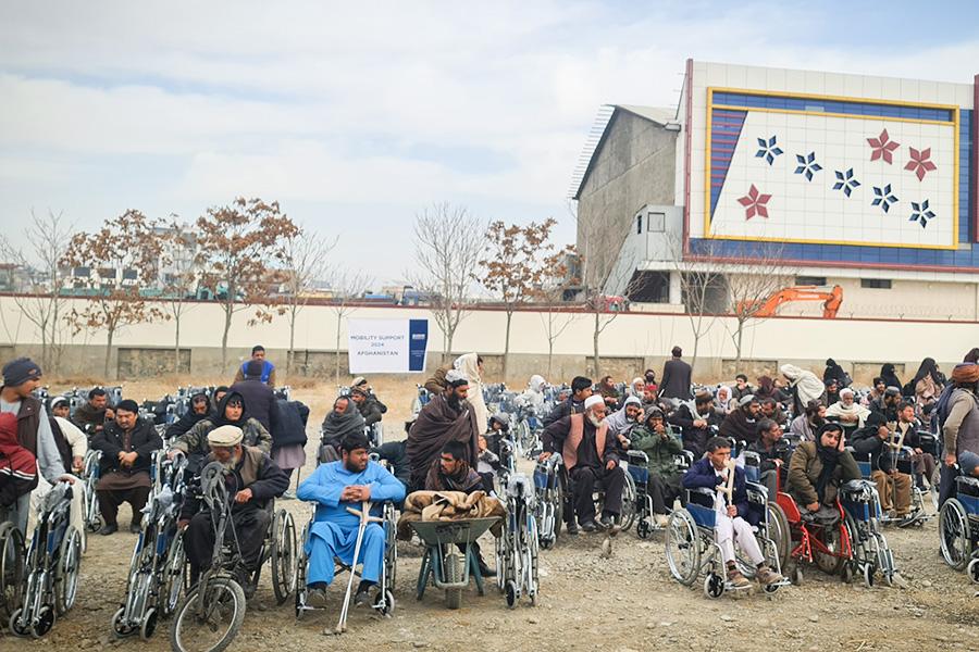 Wheelchairs for Afghanistan's Injured and Needy by Ummah Welfare Trust (UWT)