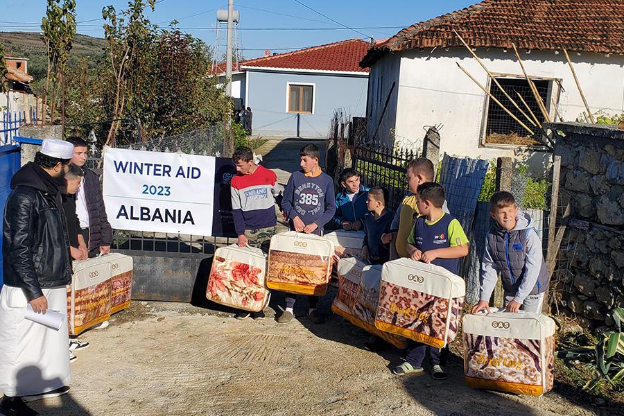 Winter Warmth in Rural Albania by Ummah Welfare Trust (UWT)