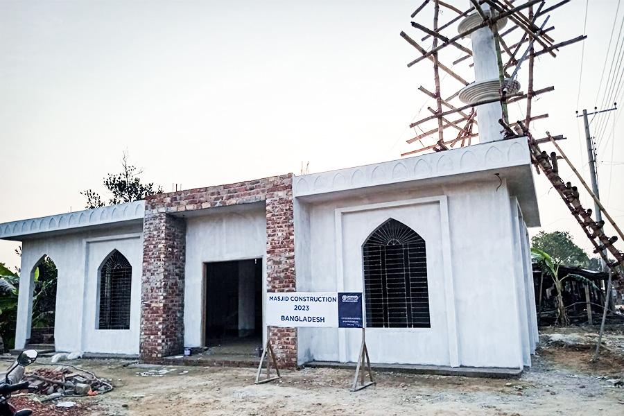 Masjid Construction 2024 Bangladesh. Ummah Welfare Trust (UWT)