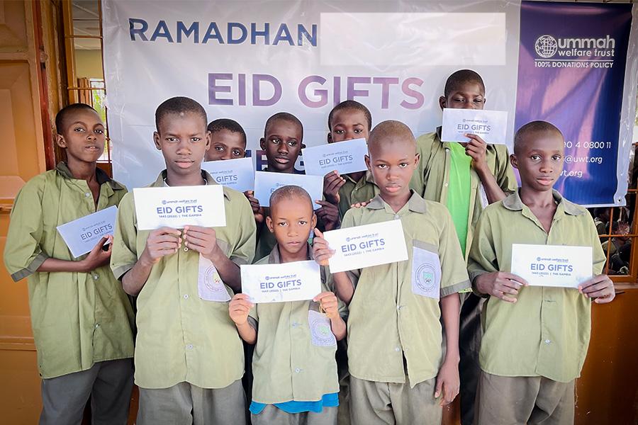 Eid Gift 2024 Gambia. Ummah Welfare Trust (UWT)
