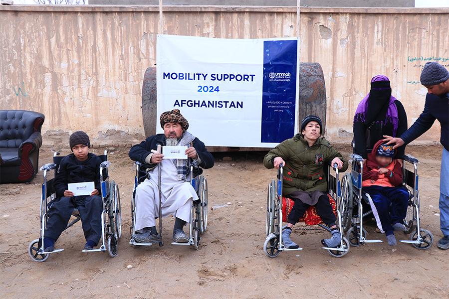 New Wheelchairs for Afghanistan's Infirm