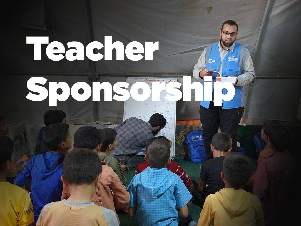 Teacher Sponsorship by Ummah Welfare Trust (UWT) Teacher Sponsorship by Ummah Welfare Trust