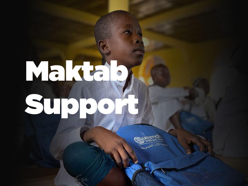 Maktab Support by Ummah Welfare Trust