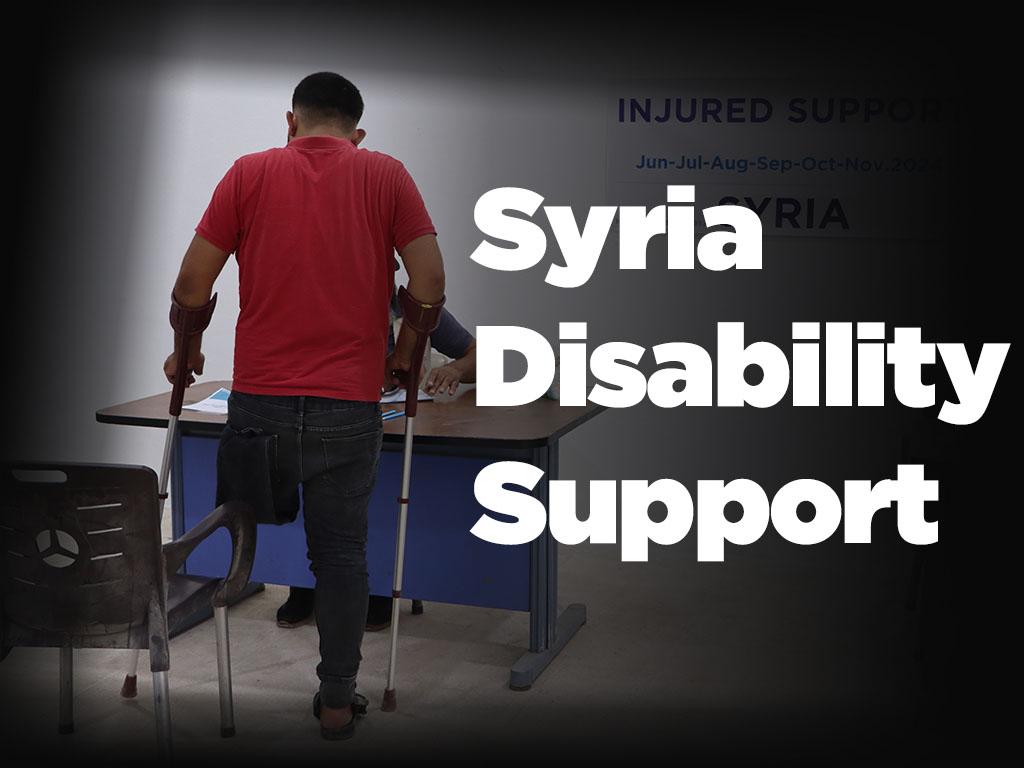 Syria Disability Support by Ummah Welfare Trust (UWT) Syria Disability Support by Ummah Welfare Trust (UWT)