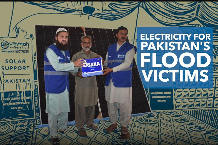 Providing Electricity to Pakistan's Flood Victims