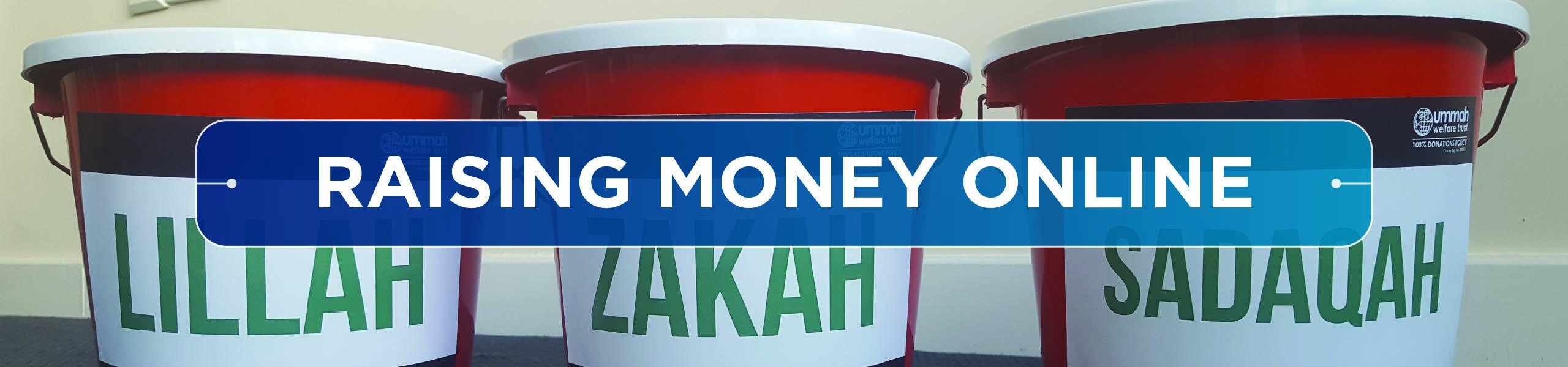 Raising Money Online by Ummah Welfare Trust (UWT)