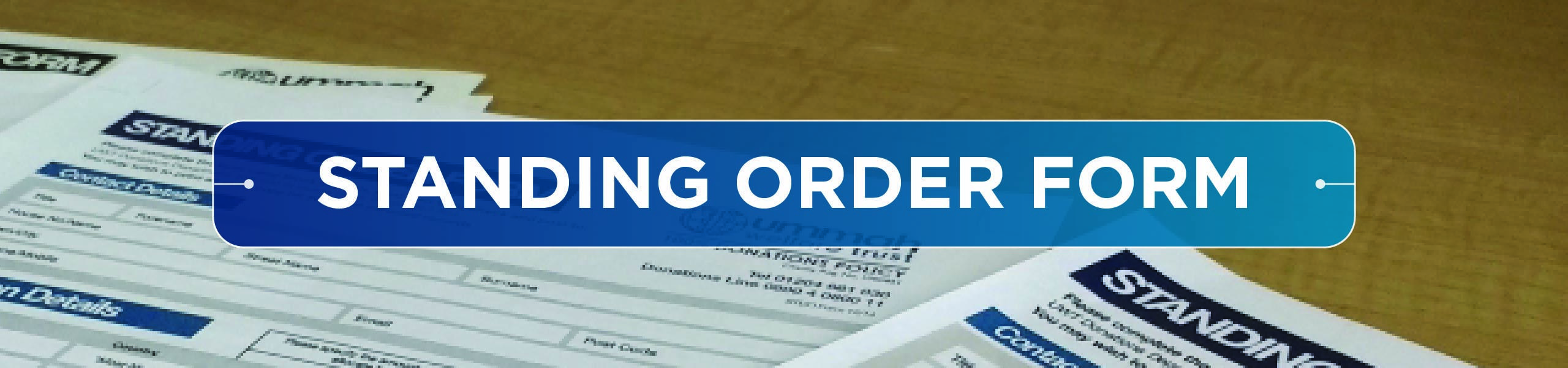 Standing Order Form by Ummah Welfare Trust (UWT)