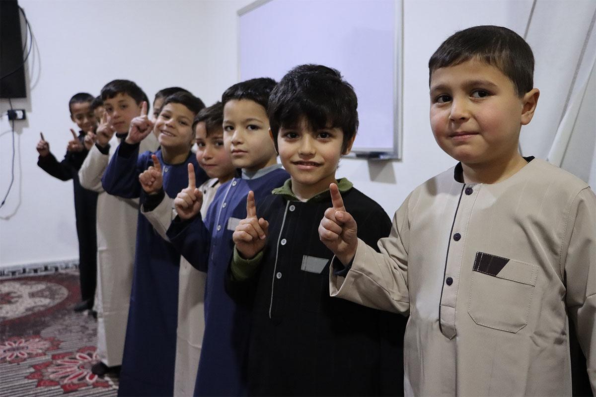 Eid gift distribution