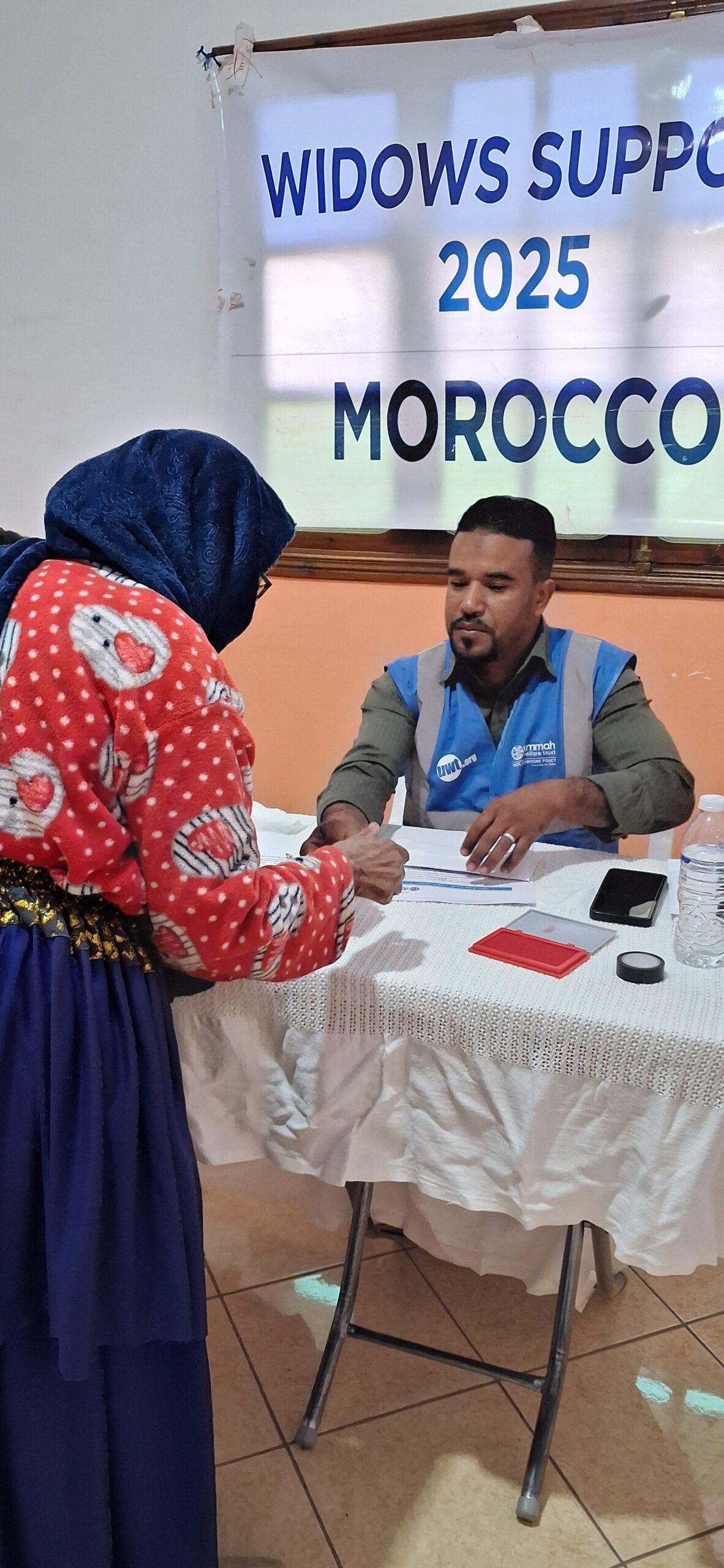 Widowed sisters receiving support
