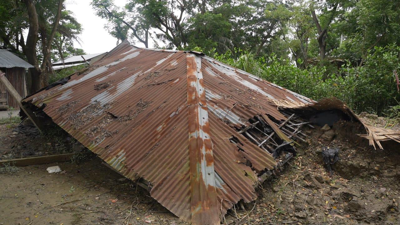 Flood damage in Bangladesh