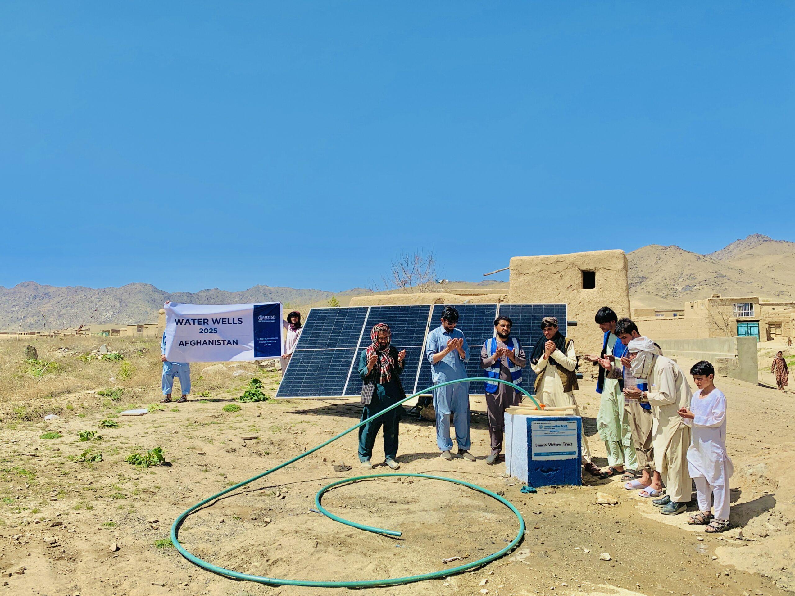 Sadaqah Jariyah water project supported by Ummah Welfare Trust