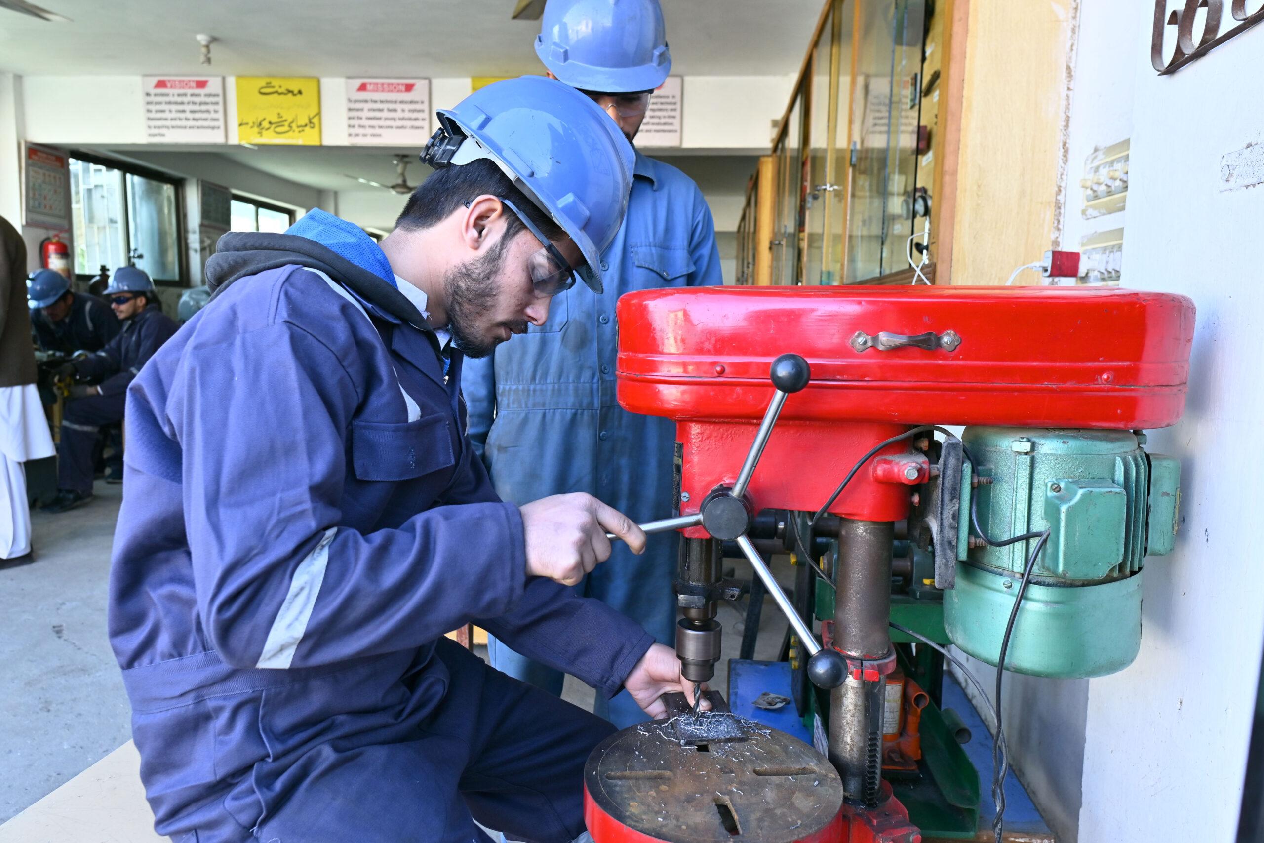 Practical training at Ummah College of Technology